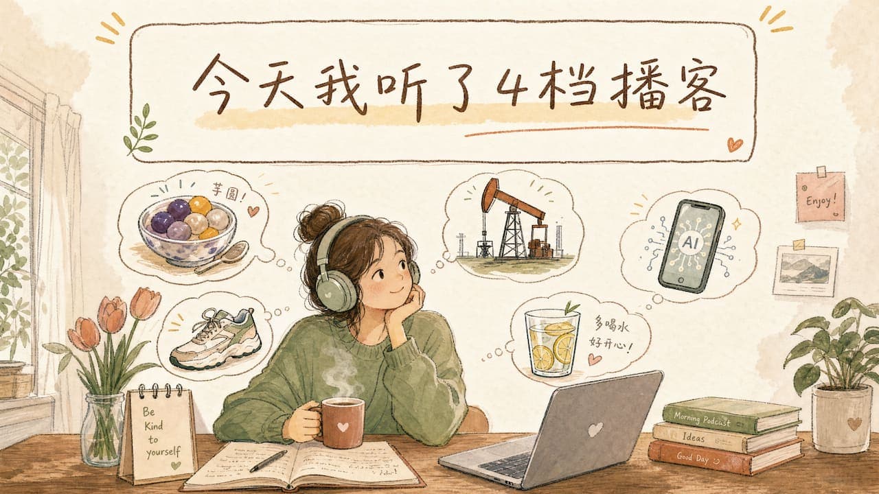 今天听了什么（2026/05/25）：今天听了 4 档播客，整理出这些值得你知道的事
