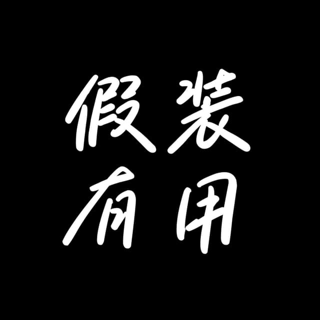 假装有用 cover
